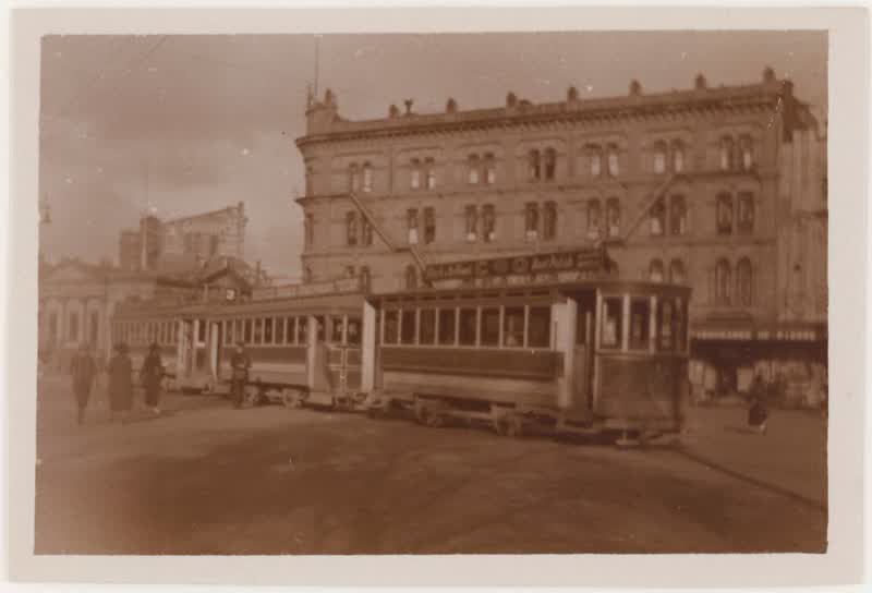 [Cathedral Square, Christchurch]., 1920