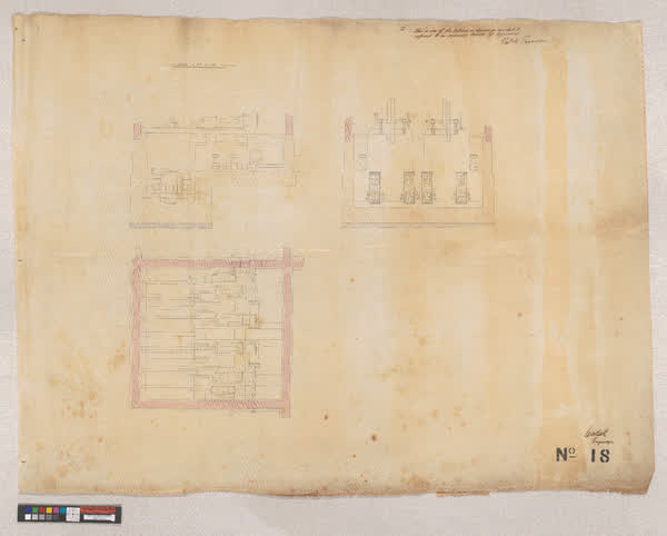 Machinery, No. 1 pumping station, 1880