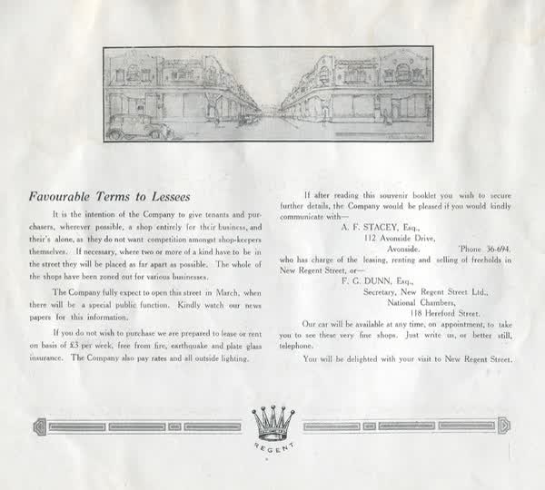 The Romance of New Regent Street, page 50, 1932