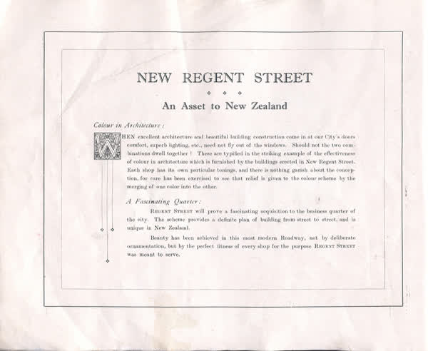 The Romance of New Regent Street, page 8, 1932