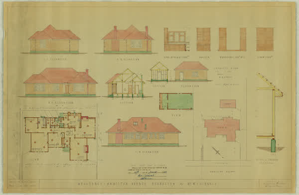 Residence: Hamilton Avenue, Fendalton for Mr W. S. Strange, 1950