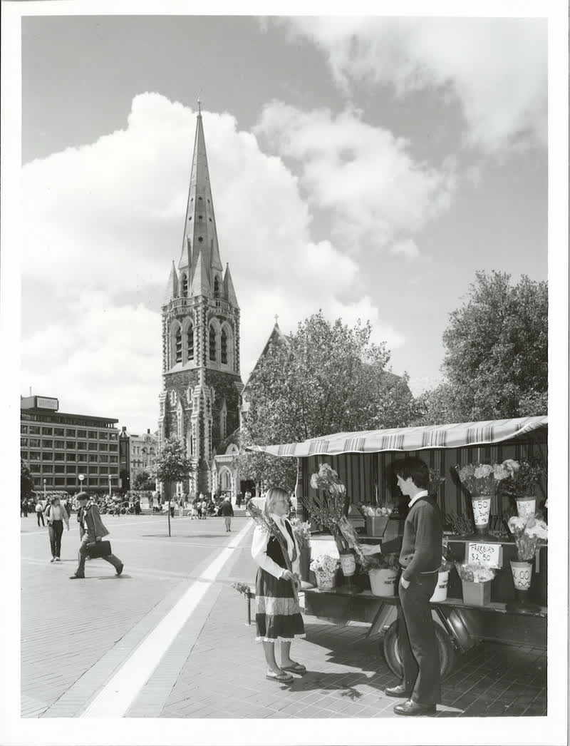 Canterbury - Christchurch City - Cathedral Square, 1983