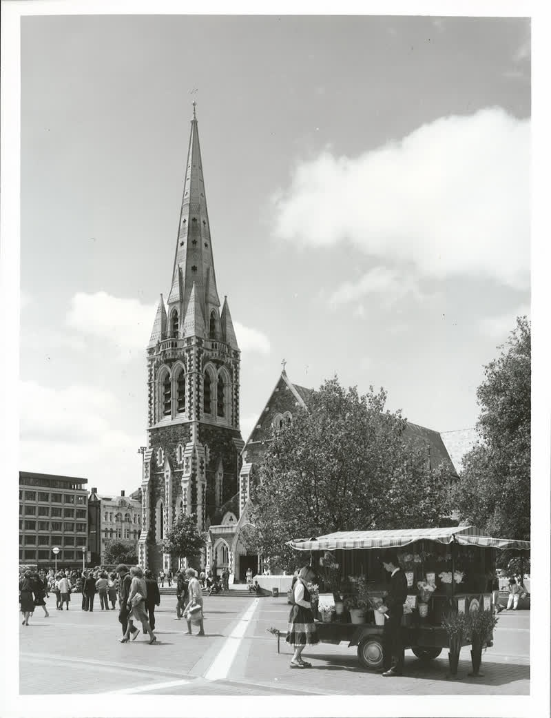 Canterbury - Christchurch City - Cathedral Square, 1983