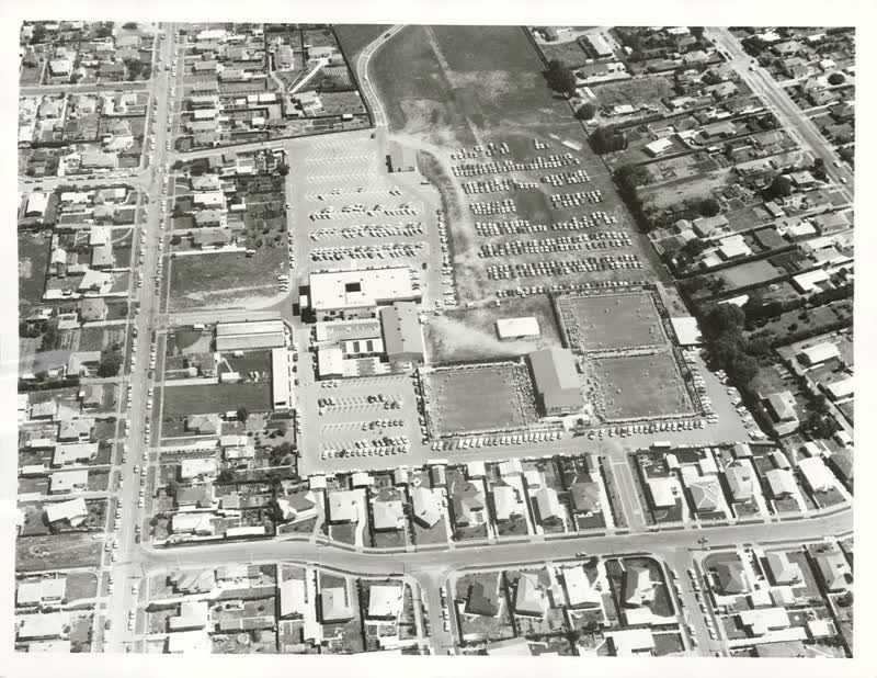 Canterbury - Christchurch City - Aerials, 1974