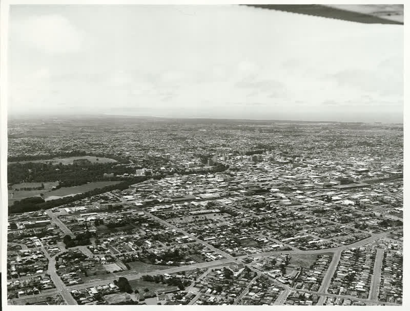 Canterbury - Christchurch City - Aerial Views, 1976