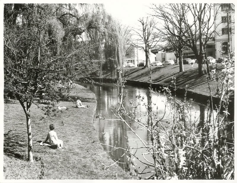Canterbury - Christchurch City - Avon River, 1972