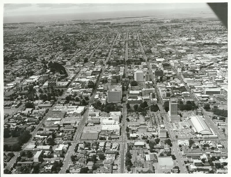 Canterbury - Christchurch City - Aerial Views, 1976