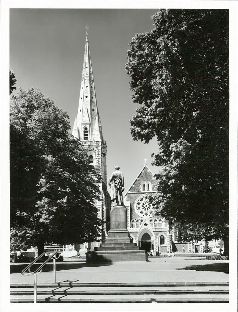 Canterbury - Christchurch City - Cathedral Square, 1982