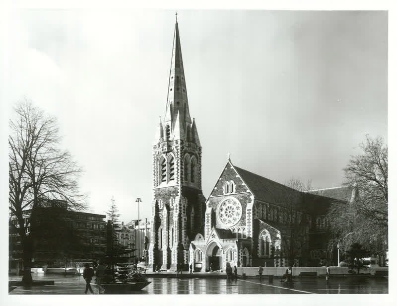 Canterbury - Christchurch City - Catherdral Square, 1981