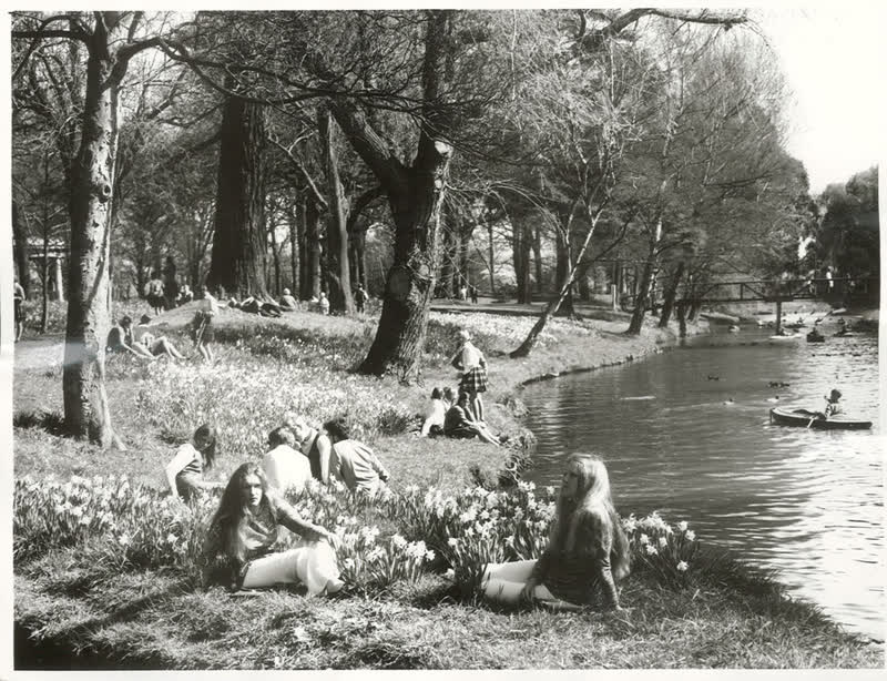 Christchurch City - Avon River, 1971