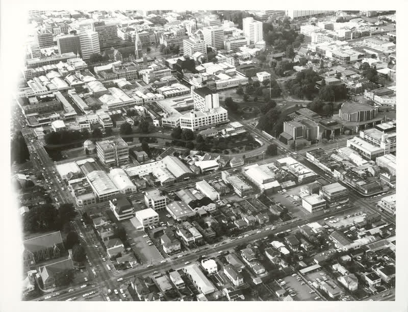 Canterbury - Christchurch City - Aerials, 1978