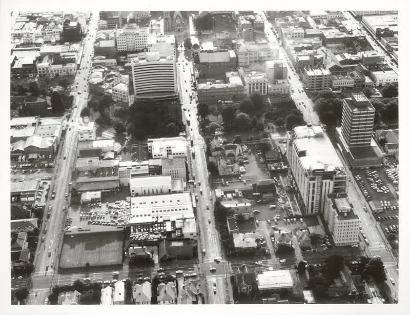 Canterbury - Christchurch City - Aerials, 1978