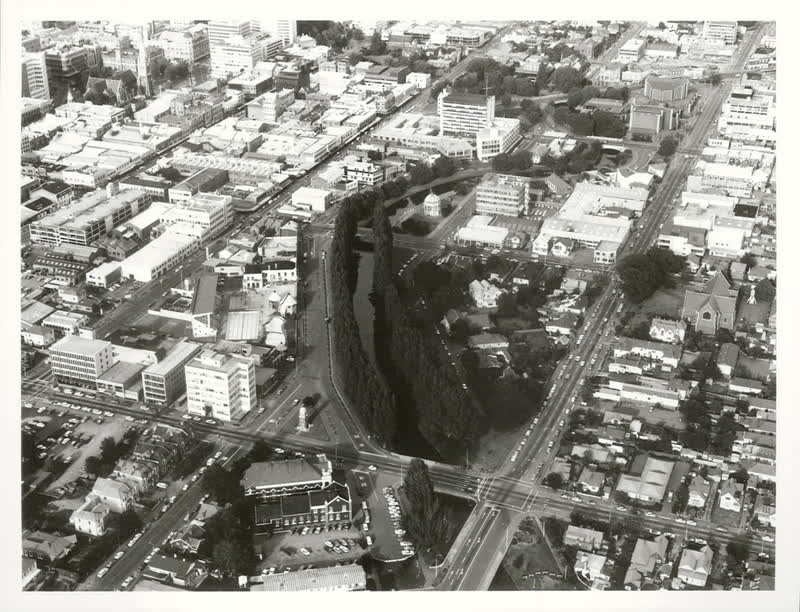 Canterbury - Christchurch City - Aerials, 1978