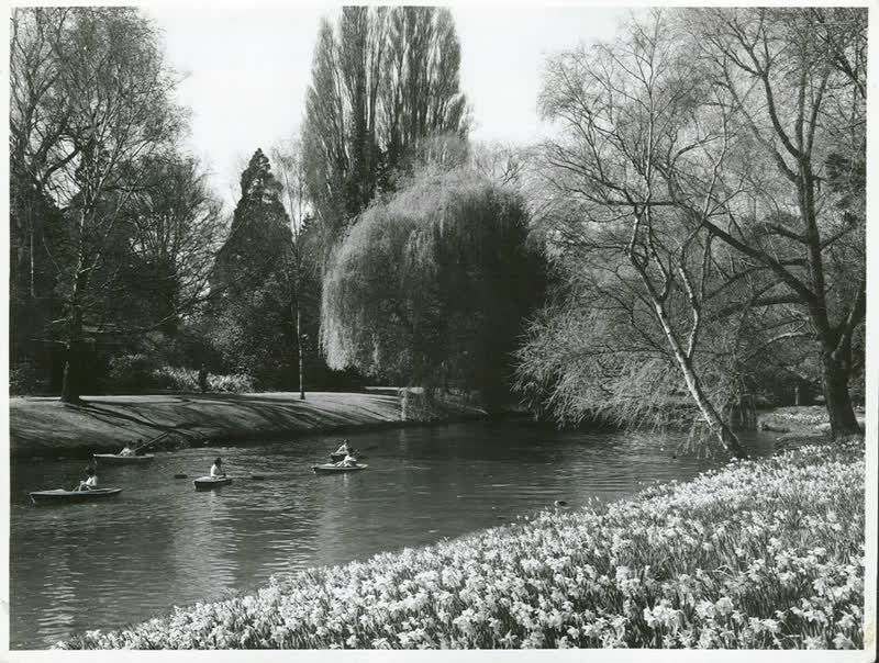 Canterbury - Christchurch City - Avon River, 1967