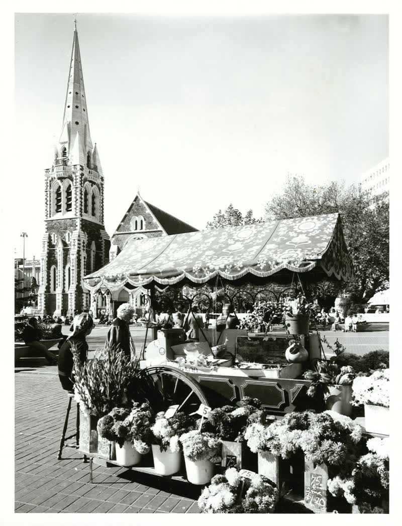 Canterbury - Christchurch City - Cathedral Square, 1980