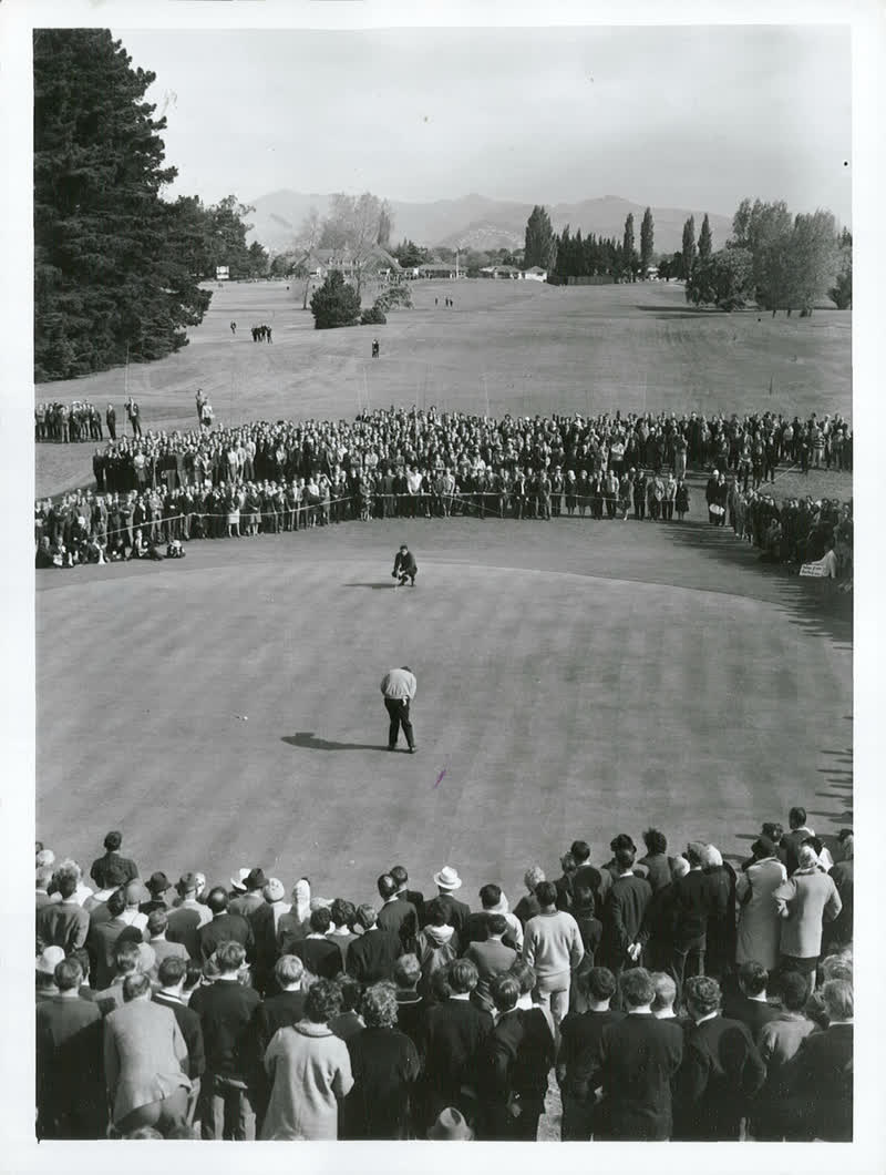 Golf Tournament, Shirley Golf Course, Christchurch., 1966