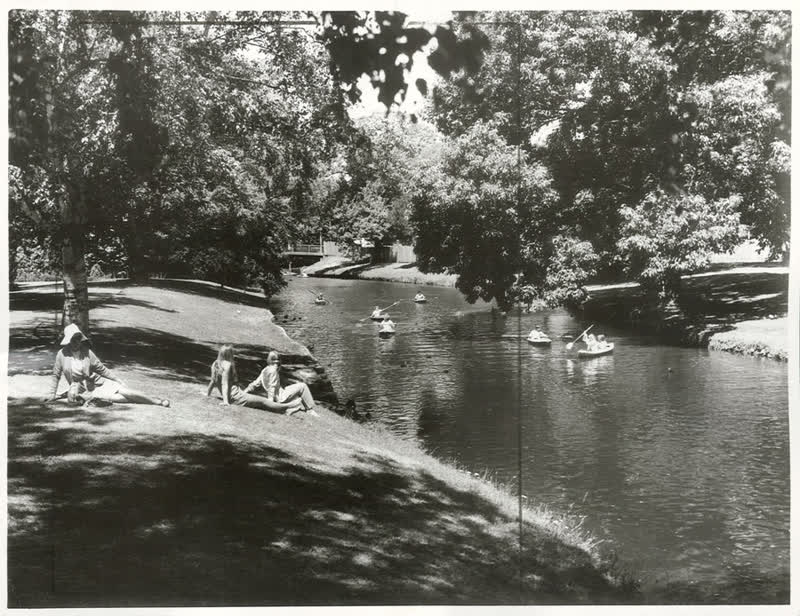 Canterbury - Christchurch City - Avon River, 1972