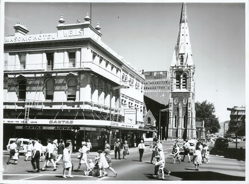 Canterbury - Christchurch City - Streets, 1969