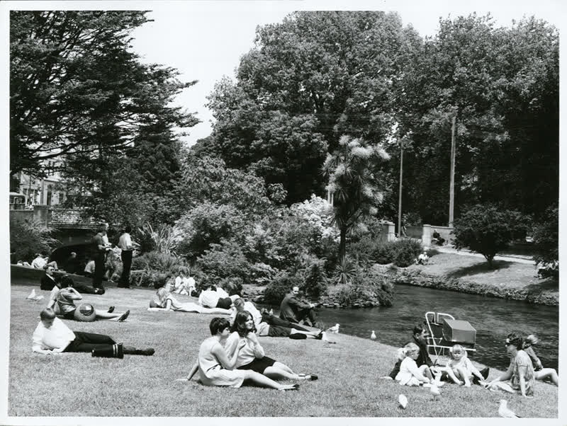 Canterbury - Christchurch City - Avon River, 1968