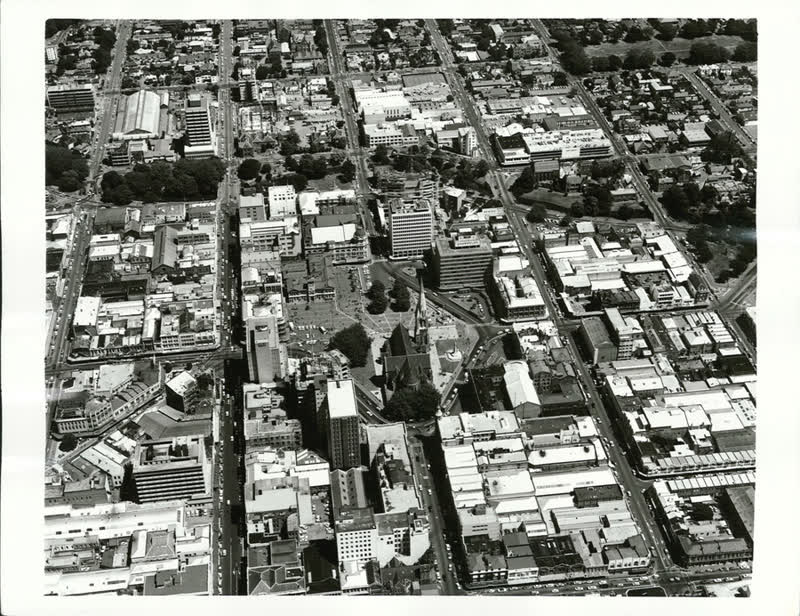 Canterbury - Christchurch City - Aerials, 1974