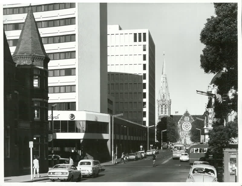 Canterbury - Christchurch City - Streets, 1976