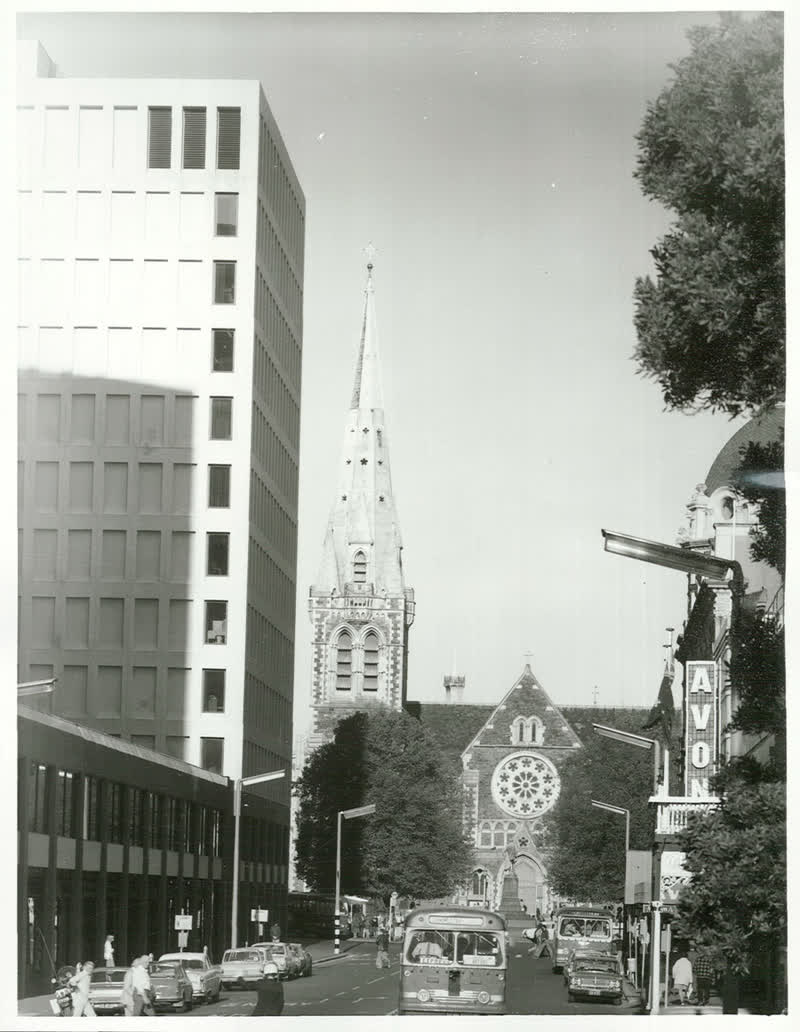 Canterbury - Christchurch City - Streets, 1976