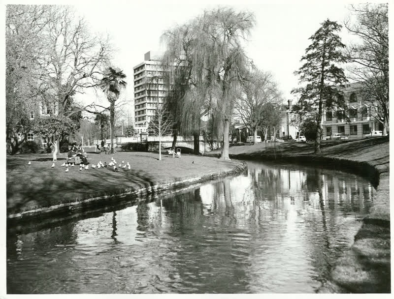 Canterbury - Christchurch City - Avon River, 1973