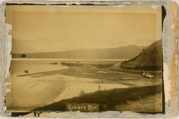 Barry’s Bay pier, 1886