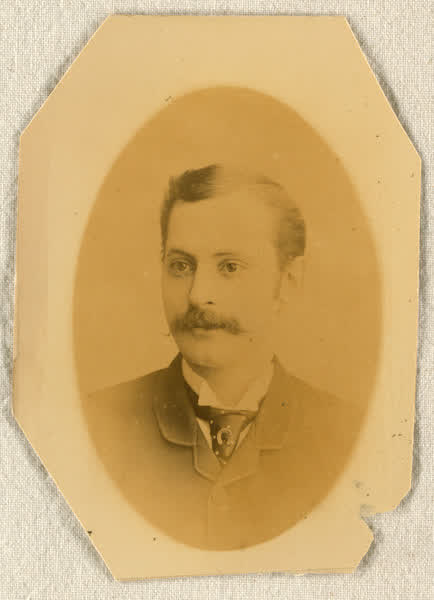 Charles August Myhre portrait, 1889