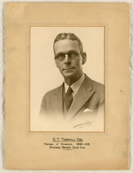 Robert Tonkin Tosswill portrait, 1939
