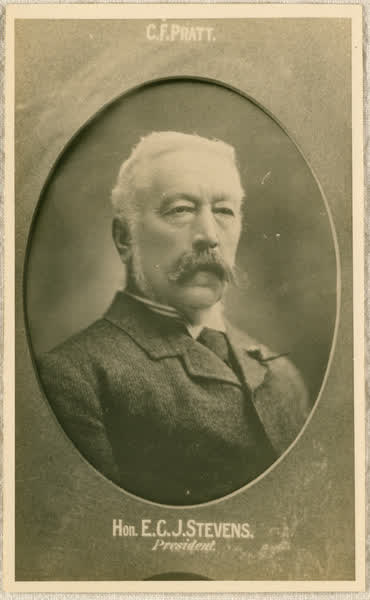 Edward Cephas John Stevens portrait, 1889