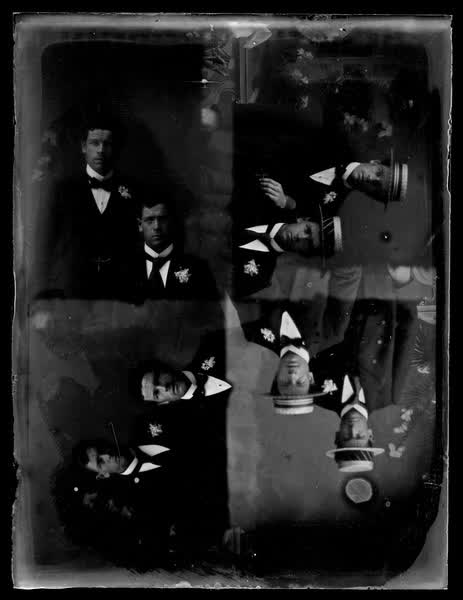 Portraits of two men, 1900