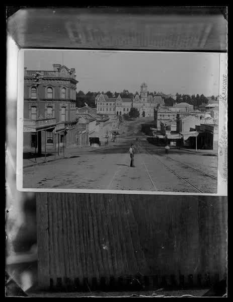 Wellesley Street West, Auckland, 1900