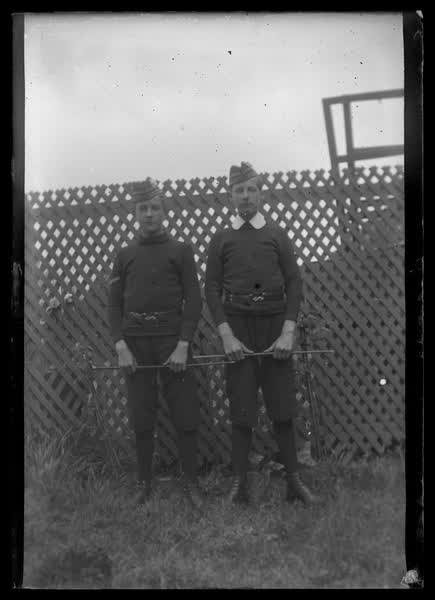 Two school cadets, 1900