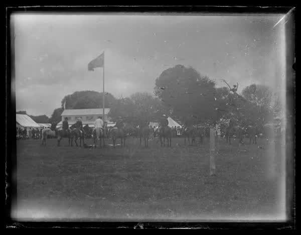 Horse gathering, 1900