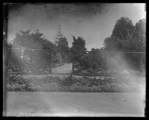 Unknown garden, 1900