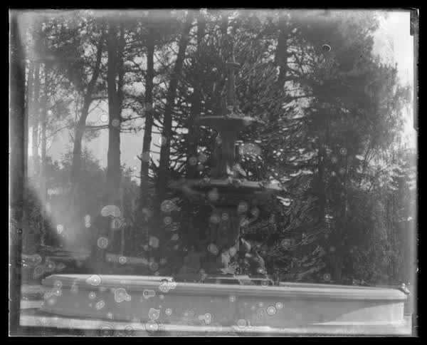 Peacock fountain, 1911