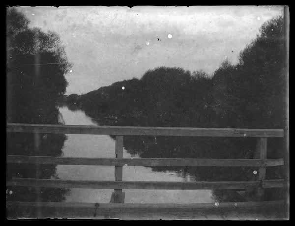 View from a bridge, 1900