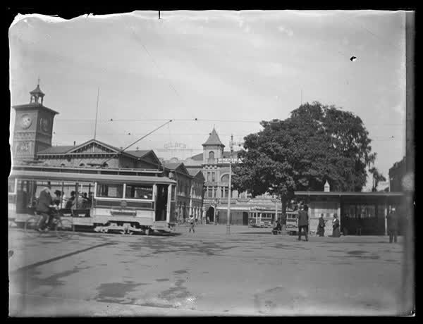 Cathedral square, 1900