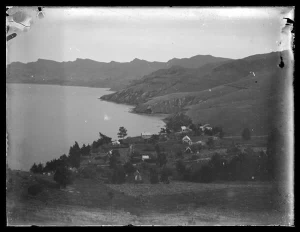 Dwellings on Banks Peninsula, 1900