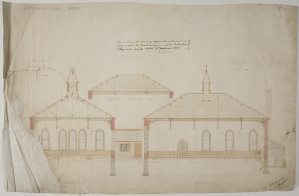 Christchurch Public Library, 1875