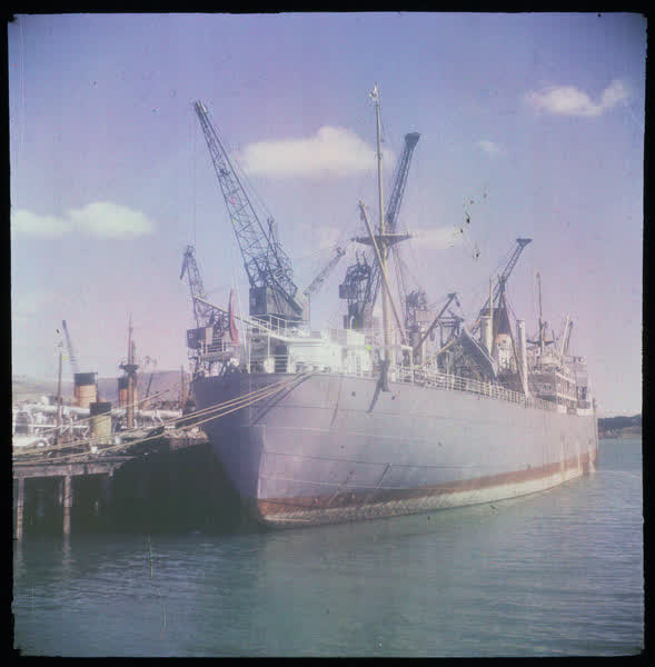 Port Chambers in Lyttelton Harbour, 1950