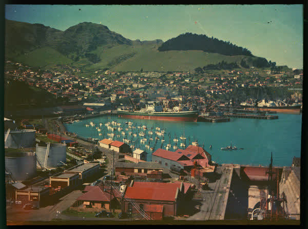 View of Lyttelton, 1950
