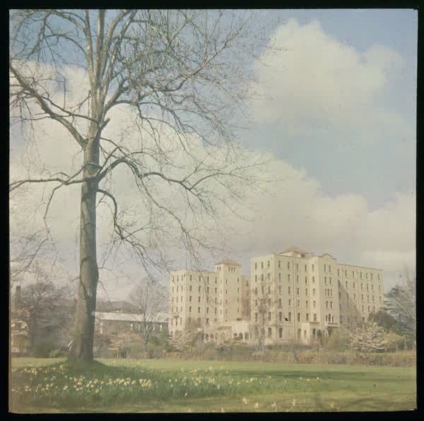Botanic Gardens and Nurses Hostel, 1950