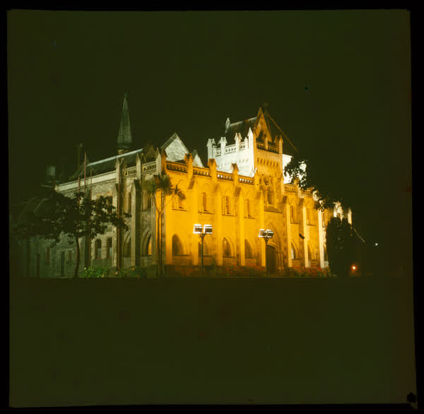 Supreme Court Building at night, 1950