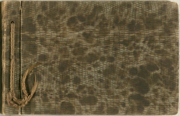 Photograph album cover, 1913