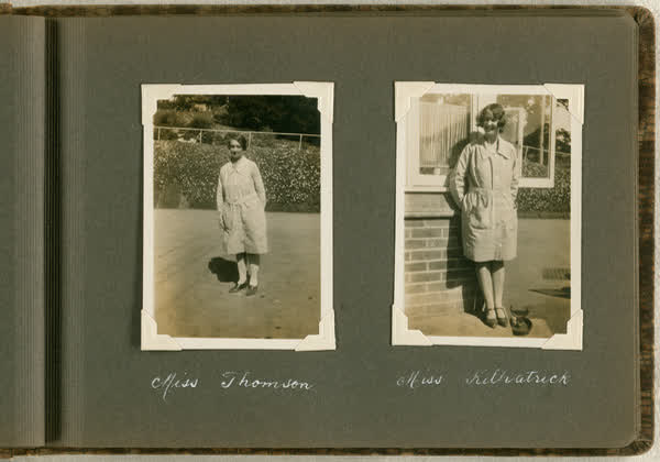 Miss Thomson, and Miss Kilpatrick, 1913
