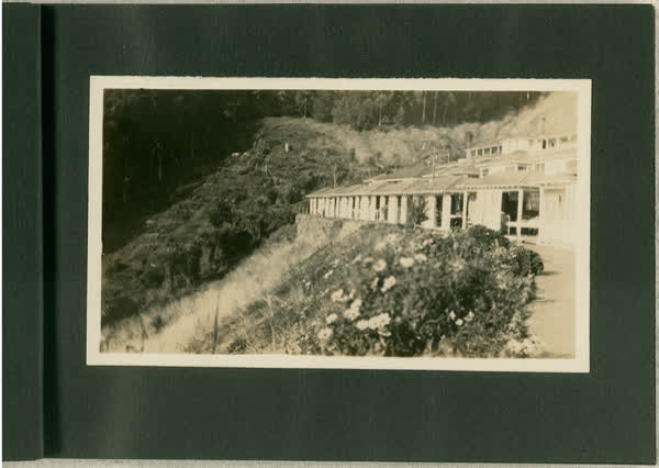 Rows of women’s shelters at Sanatorium, 1913
