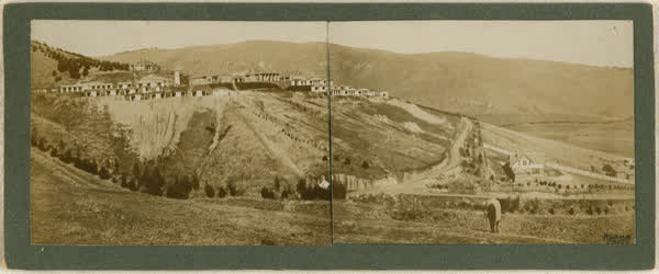 View of Cashmere Sanatorium from opposite hillside, 1913