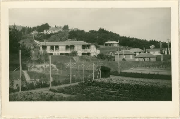 Coronation Hospital and adjacent buildings, 1920